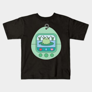 Pocket pet frog game Kids T-Shirt